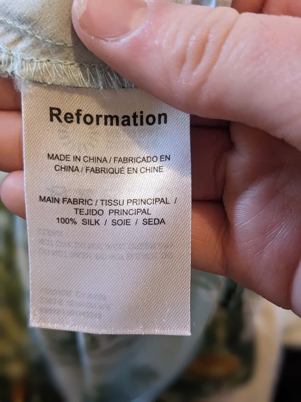 Reformation Aribella Silk Dress - Picture 4 of 7